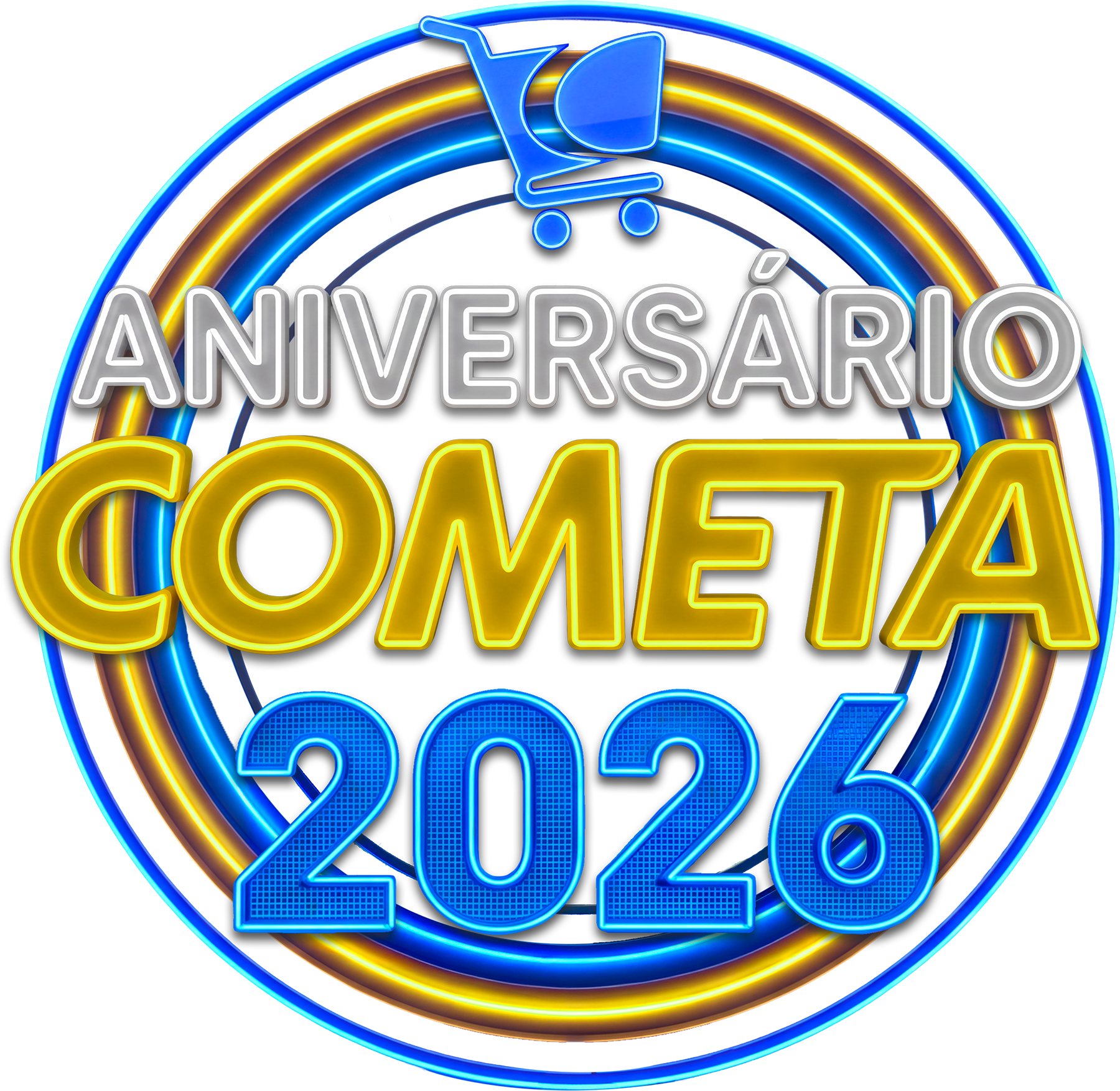 Selo Aniversário Cometa 2026